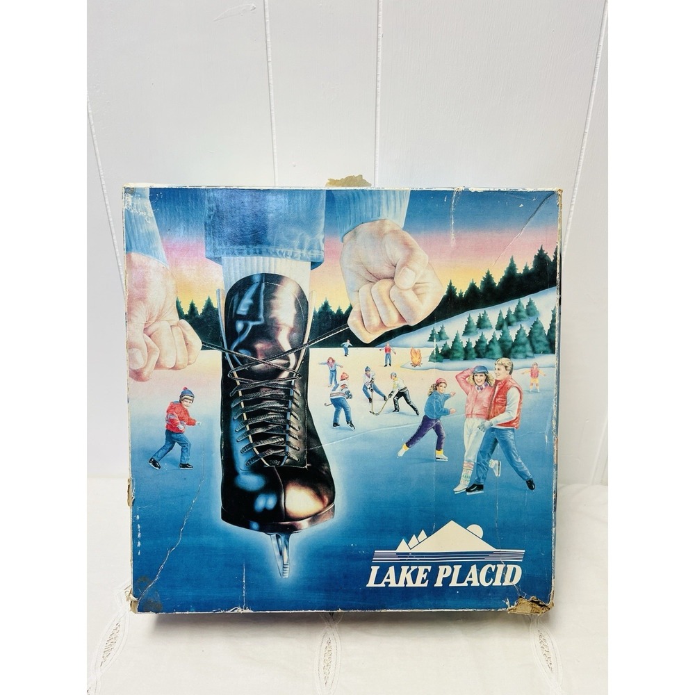 VTG Lake Placid Men's 10 Black 283 Ice Skates Olympics Figure Sports Hockey NOS